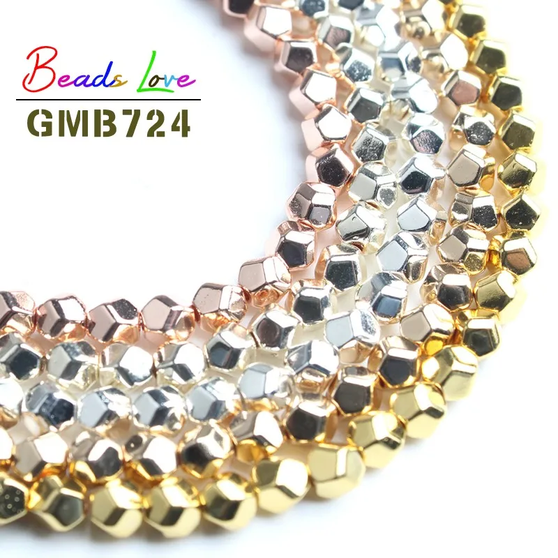 Natural Decaedro Shape Rose Gold Hematiti Stone Loose Spacer Beads for Jewelry Making Diy Jewellery Bracelet Necklace 4mm 15''
Natural Decaedro Shape Rose Gold Hematiti Stone Loose Spacer Beads for Jewelry Making Diy Jewellery Bracelet Necklace 4mm 15''