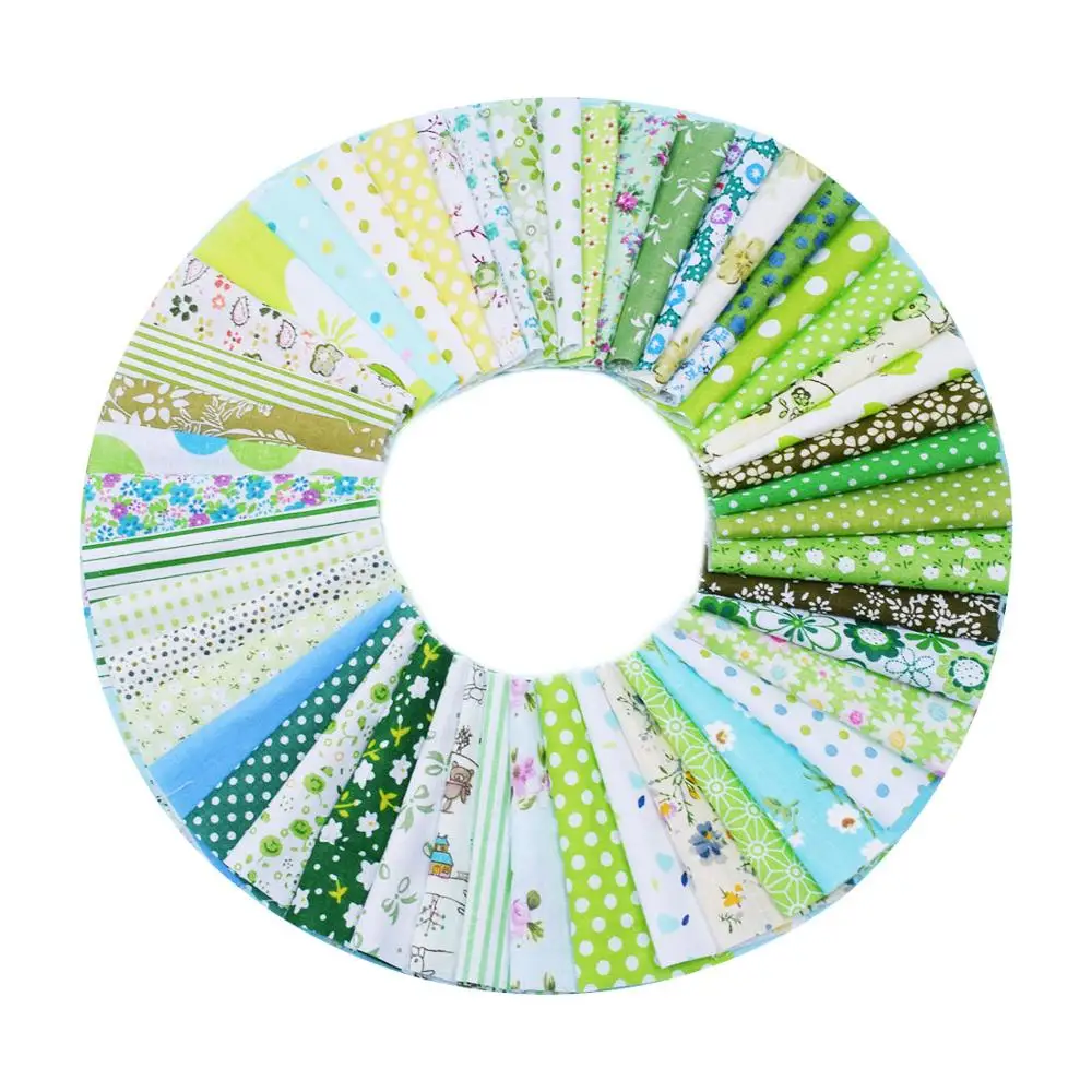 50Pcs Green Multi Style 10cmx10cm Cotton Fabric Printed Cloth Sewing Quilting Fabrics for Patchwork Needlework Handmade Material
50Pcs Green Multi Style 10cmx10cm Cotton Fabric Printed Cloth Sewing Quilting Fabrics for Patchwork Needlework Handmade Material