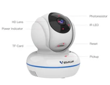 Vstarcam C22S/C22Q 2MP/4MP 1080P P2P Wireless PTZ Camera Motion Detection IP Camera
Vstarcam C22S/C22Q 2MP/4MP 1080P P2P Wireless PTZ Camera Motion Detection IP Camera