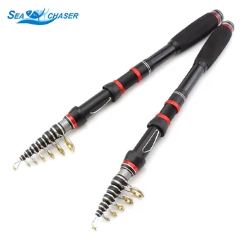 NEW High Quality 1.8m- 3.0m carbon ultrashort Spinning Fishing Rod telescopic Travel carp fishing rod lure weight 30-60g
NEW High Quality 1.8m- 3.0m carbon ultrashort Spinning Fishing Rod telescopic Travel carp fishing rod lure weight 30-60g