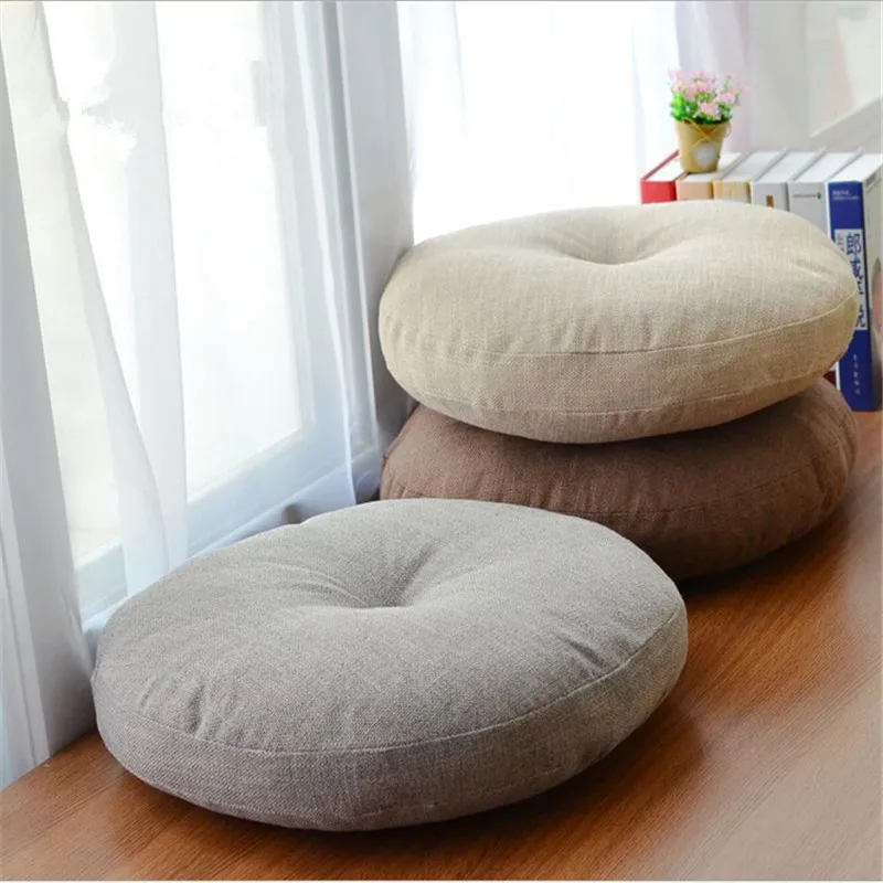 Chinese ink lotus Lotus Cushion linen circular queen Futon cushion Seat (thick)tatami Mat yoga meditation cushion40*40 * 15cm
Chinese ink lotus Lotus Cushion linen circular queen Futon cushion Seat (thick)tatami Mat yoga meditation cushion40*40 * 15cm