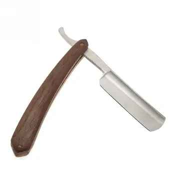 Straight Edge Folding Shaver Knife Barber Rosewood Classic Wooden Handle Facial Hair Eyebrow Beard Shaving Tool
Straight Edge Folding Shaver Knife Barber Rosewood Classic Wooden Handle Facial Hair Eyebrow Beard Shaving Tool