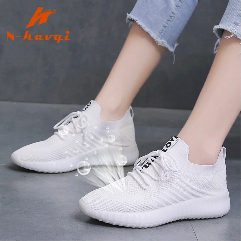 NKAVQI Breathable Air Mesh Sneakers Women 2019 Spring Summer Lace Up Platform Knitting Flats Soft Walking Shoes Woman moccasins
NKAVQI Breathable Air Mesh Sneakers Women 2019 Spring Summer Lace Up Platform Knitting Flats Soft Walking Shoes Woman moccasins