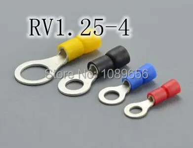 RV1.25-4 Circular Pre-insulating Terminals Wire Connector Cable Connector Cold pressed terminals 1000pcs
RV1.25-4 Circular Pre-insulating Terminals Wire Connector Cable Connector Cold pressed terminals 1000pcs