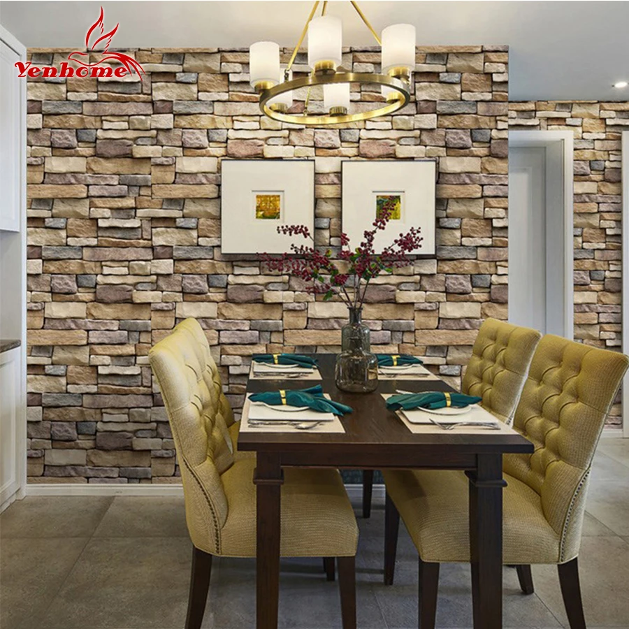 Yenhome Self-adhesive Brick Wall Stickers Waterproof TV Background Wallpaper For Living Room Home Decor Classic Sticker Pictures
Yenhome Self-adhesive Brick Wall Stickers Waterproof TV Background Wallpaper For Living Room Home Decor Classic Sticker Pictures