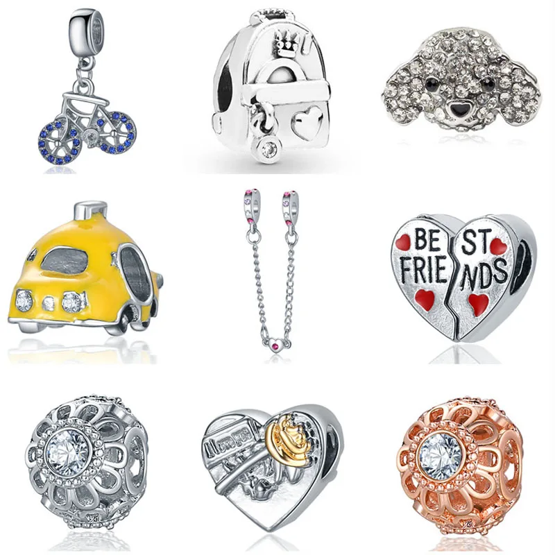free shipping 1pc rose gold bicycle Adventure bag dog car mom DIY bead Fit original Pandora Charm Bracelet Jewelry S036
free shipping 1pc rose gold bicycle Adventure bag dog car mom DIY bead Fit original Pandora Charm Bracelet Jewelry S036