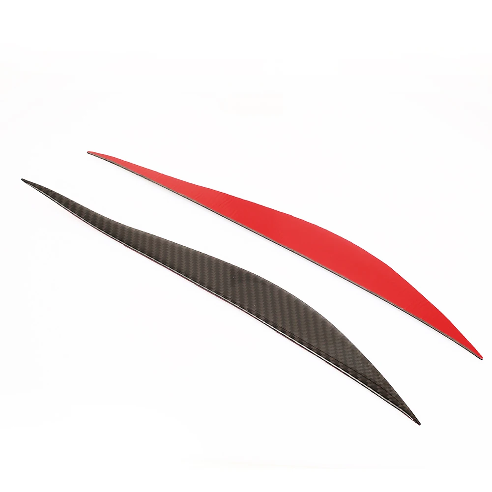 Carbon Fiber Headlight Eyebrow Cover Headlight Eyelid Cover 2PCS Decor Trim Headlight Eyebrow Decor Truck Parts
Carbon Fiber Headlight Eyebrow Cover Headlight Eyelid Cover 2PCS Decor Trim Headlight Eyebrow Decor Truck Parts