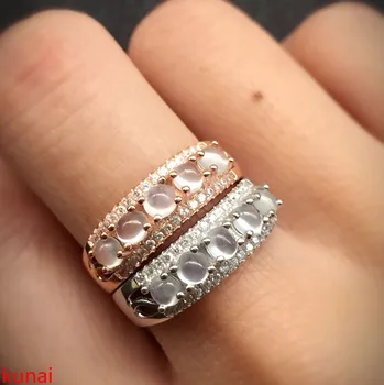 KJJEAXCMY fine jewelry 925 Silver inlaid with natural emerald women's ring is optional.
KJJEAXCMY fine jewelry 925 Silver inlaid with natural emerald women's ring is optional.
