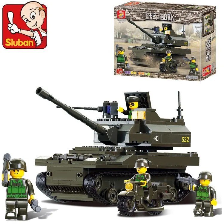 SLUBAN world of tanks M1 Abrams Building Blocks Sluban 215 pcs DIY scale models Block Army toy for boy Educational Bricks Toys
SLUBAN world of tanks M1 Abrams Building Blocks Sluban 215 pcs DIY scale models Block Army toy for boy Educational Bricks Toys