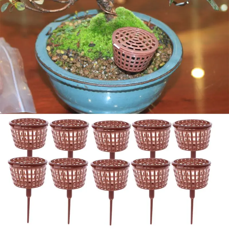 10Pcs Bonsai Tool Fertilizer Cover Basket Box Plant Bug Portable Nursery Pot
10Pcs Bonsai Tool Fertilizer Cover Basket Box Plant Bug Portable Nursery Pot