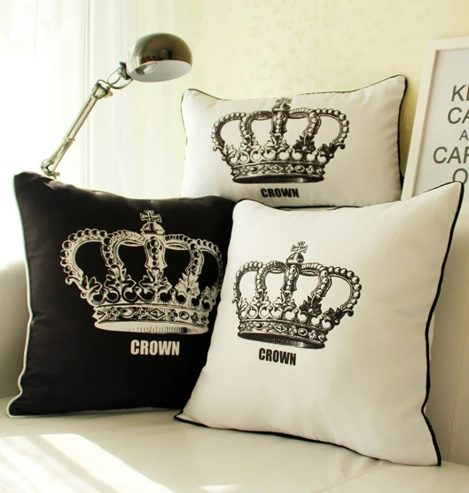 10 styles Crown Paris Eiffel Tower Cushion Covers Black and White Pillow Cases Modern Style Bedroom Decoration
10 styles Crown Paris Eiffel Tower Cushion Covers Black and White Pillow Cases Modern Style Bedroom Decoration