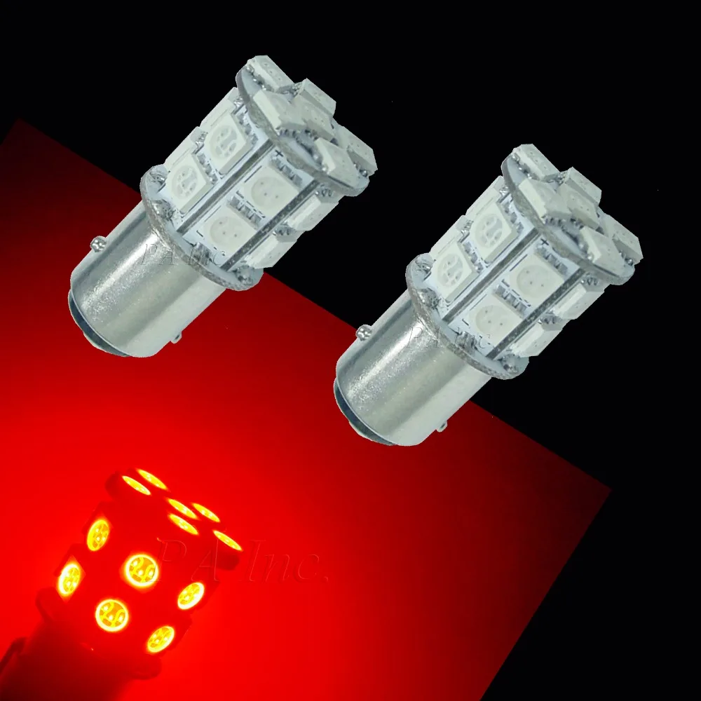 PA LED 2PCS x BA15D 20SMD 5050 Auto Car Light For Reading Red Current Fixed 12V | Автомобили и мотоциклы