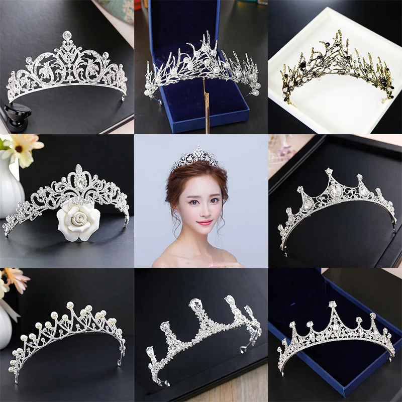 Girl Princess Bridal Tiaras and Crowns Crystal Black Red Bride Wedding Crown Head Piece Hair Jewelry Bridesmaid Party Decoration
Girl Princess Bridal Tiaras and Crowns Crystal Black Red Bride Wedding Crown Head Piece Hair Jewelry Bridesmaid Party Decoration