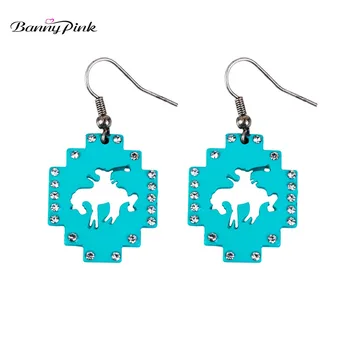 Banny Pink Gypsy Wild Horse Hollow Pendant Earrings For Women Ethnic Crystal Alloy Geo Dangle Earrings New Collection Earrings
Banny Pink Gypsy Wild Horse Hollow Pendant Earrings For Women Ethnic Crystal Alloy Geo Dangle Earrings New Collection Earrings