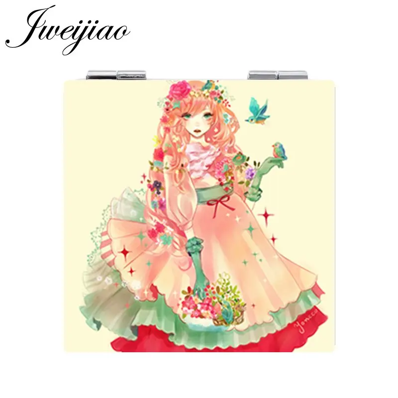 JWEIJIAO Cartoon Girl's Photo PU Leather Square Makeup Mirror 1X/2X Magnifying Compact Folding Portable Pocket Mirror espejo
JWEIJIAO Cartoon Girl's Photo PU Leather Square Makeup Mirror 1X/2X Magnifying Compact Folding Portable Pocket Mirror espejo