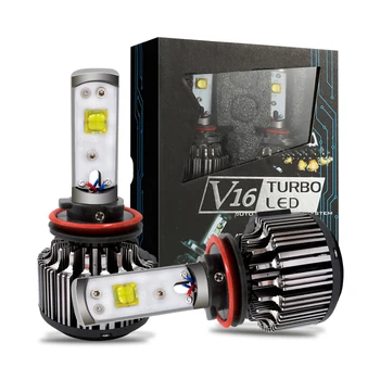 Car led headlamp H7 H8 H9 H11 9005 9006 CREEs 40W V16 Turbo led lamp auto 4000LM 3600lm LED head work light Headlight Kit Auto
Car led headlamp H7 H8 H9 H11 9005 9006 CREEs 40W V16 Turbo led lamp auto 4000LM 3600lm LED head work light Headlight Kit Auto