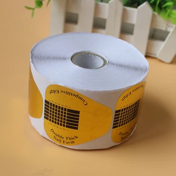 500PCS/ROLL STRONG ADHESIVE-SELF DOULBLE THICK NAIL FORMS GOLD SHAPE (500 PCS) FOR ACRYLIC/UV GEL NAIL EXTENSIONS TIPS GUIDE
500PCS/ROLL STRONG ADHESIVE-SELF DOULBLE THICK NAIL FORMS GOLD SHAPE (500 PCS) FOR ACRYLIC/UV GEL NAIL EXTENSIONS TIPS GUIDE