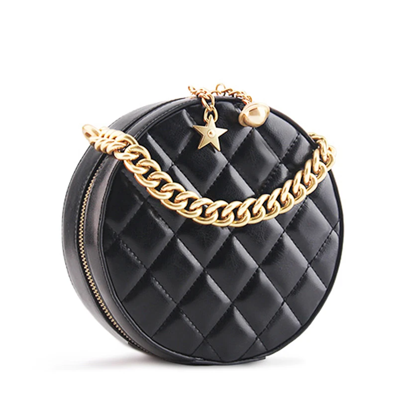 Caker Brand 2019 Women Yellow White Black Diamond Lattice Handbag Fashion Circle Crossbody Chain Shoulder Bags Wholesale
Caker Brand 2019 Women Yellow White Black Diamond Lattice Handbag Fashion Circle Crossbody Chain Shoulder Bags Wholesale
