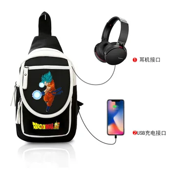 Dragon Ball Super Saiyan Cartoon Messenger Bag Anime Dragon Ball Z Teenagers USB Charging Shoulder Bags Chest Bag Women Handbag
Dragon Ball Super Saiyan Cartoon Messenger Bag Anime Dragon Ball Z Teenagers USB Charging Shoulder Bags Chest Bag Women Handbag
