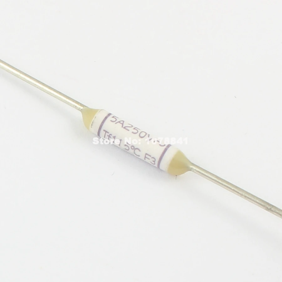 10 Pcs Per Lot ELCUT UMI Microtemp Thermal Fuse Axial Type 222R TF Cutoff 115 Degree 5A 250V
10 Pcs Per Lot ELCUT UMI Microtemp Thermal Fuse Axial Type 222R TF Cutoff 115 Degree 5A 250V
