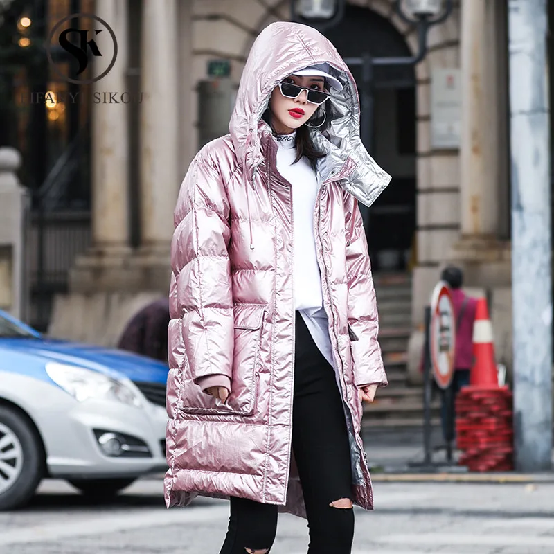 2019 Winter jacket women Hooded Coat Fashion Big pocket Zipper Long coat High quality Cotton Padded Jacket Women's Warm Parkas
2019 Winter jacket women Hooded Coat Fashion Big pocket Zipper Long coat High quality Cotton Padded Jacket Women's Warm Parkas