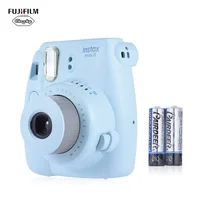 Fujifilm Instax Mini 8 Instant Camera Photo Film Camera Pop-up Lens Auto Metering Mini 8 Camera with 2pcs Battery image