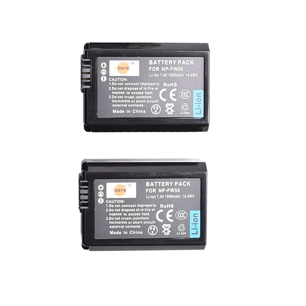 DSTE 2x NP-FW50 Battery for Sony ILCE-QX1 Alpha a6500 Cyber-shot DSC-RX10 RX10M2 RX10 II RX10M3 RX10 III RX10M4 RX10 IV
DSTE 2x NP-FW50 Battery for Sony ILCE-QX1 Alpha a6500 Cyber-shot DSC-RX10 RX10M2 RX10 II RX10M3 RX10 III RX10M4 RX10 IV