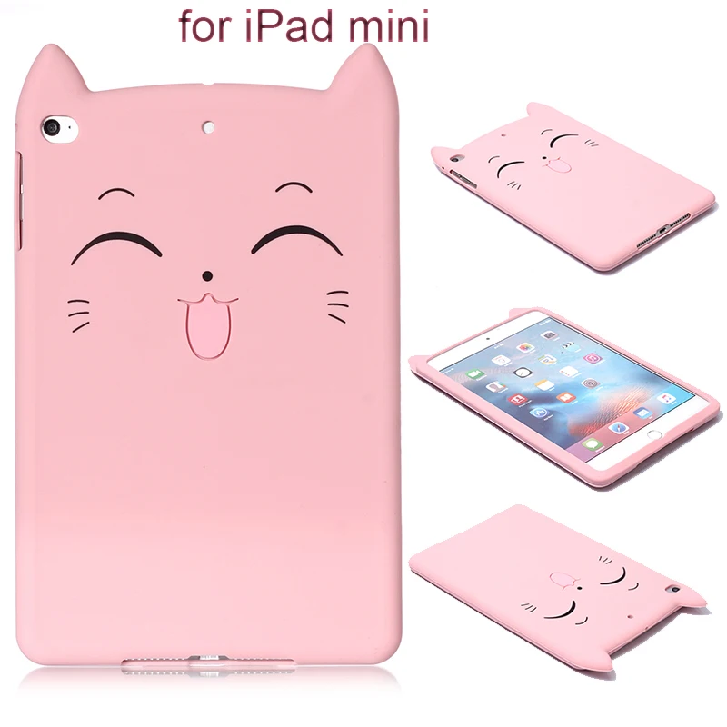 for iPad mini 2 3 4 silicone case iPadmini mini2 mini3 cartoon Soft TPU Anti Knock Cover Shell fundas for ipadmini 7.9" tablet
for iPad mini 2 3 4 silicone case iPadmini mini2 mini3 cartoon Soft TPU Anti Knock Cover Shell fundas for ipadmini 7.9" tablet