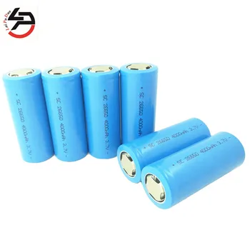 Laipuduo 6pcs 26650 4000mAh 3.7V Li-ion Rechargeable Battery Cell For LED Flashlight Torch 5A Discharge
Laipuduo 6pcs 26650 4000mAh 3.7V Li-ion Rechargeable Battery Cell For LED Flashlight Torch 5A Discharge