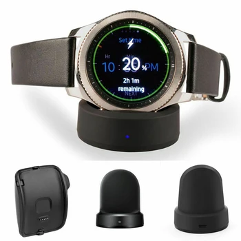 Wireless Charging Dock Cradle Charger For Samsung Gear S2 S3 Wristband Smartwatch Watch Bracelet with USB Micro Cable 5V 1A
Wireless Charging Dock Cradle Charger For Samsung Gear S2 S3 Wristband Smartwatch Watch Bracelet with USB Micro Cable 5V 1A