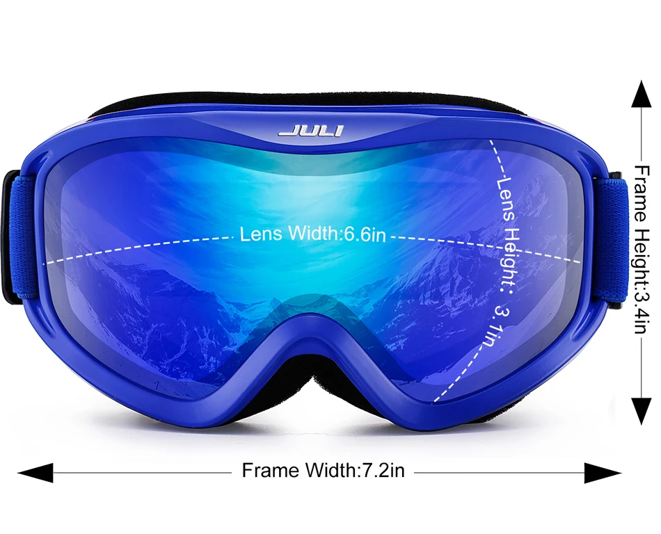 COPOZZ brand ski goggles