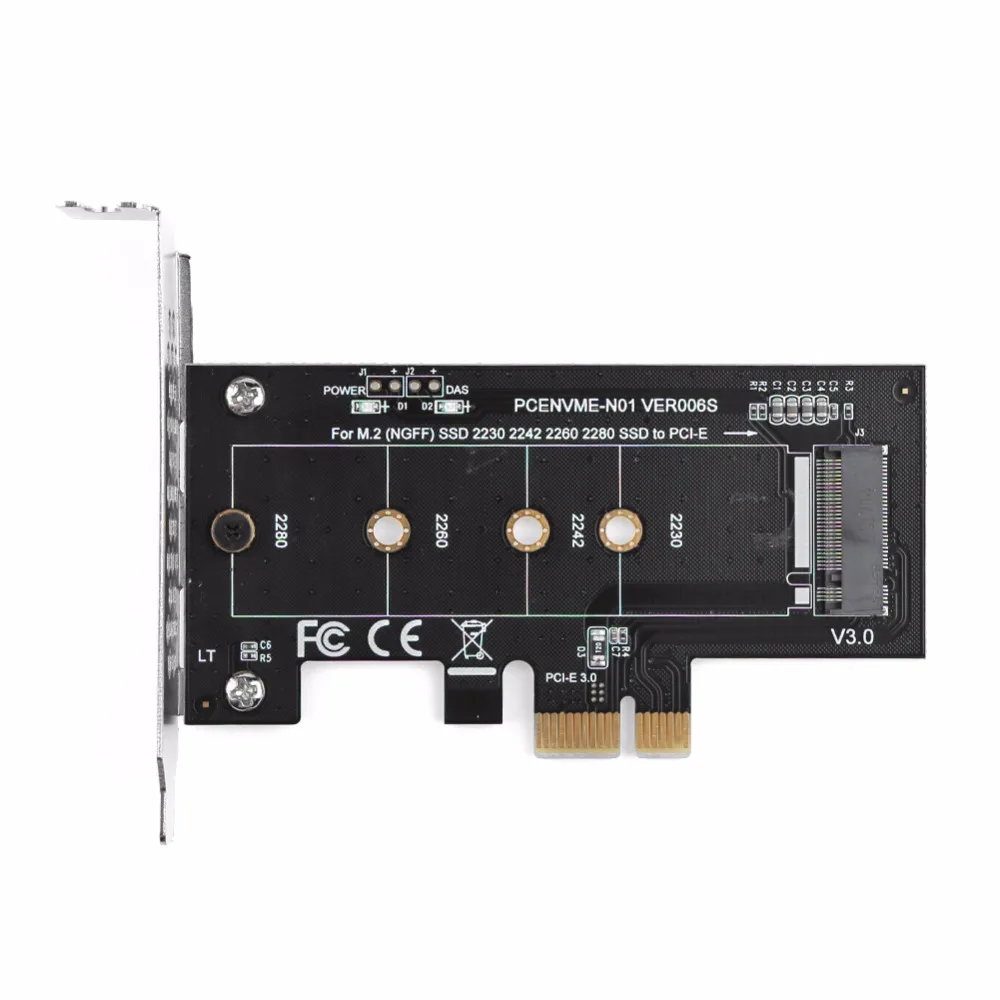 Переходник PICE на M2/ M2 PCIE адаптер NVMe SSD NGFF Pcie переходник с поддержкой PCI Express 2230 2280