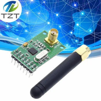 NRF905 Wireless Transceiver Module Wireless Transmitter Receiver Board NF905SE With Antenna FSK GMSK Low Power 433 868 915 MHz 
NRF905 Wireless Transceiver Module Wireless Transmitter Receiver Board NF905SE With Antenna FSK GMSK Low Power 433 868 915 MHz