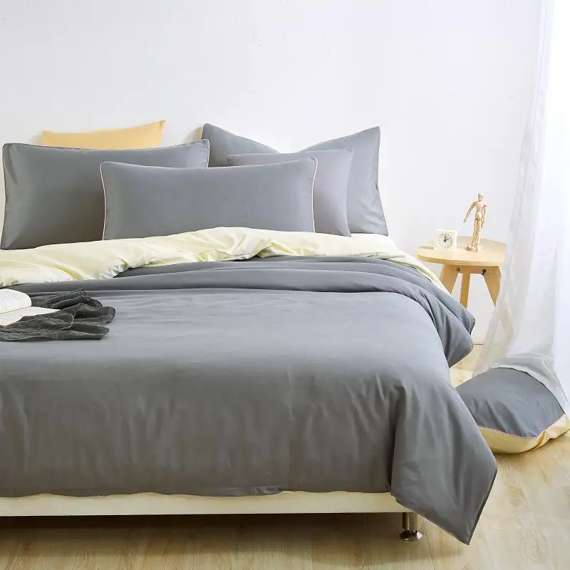 New Style Minimalist Soft and Comfortable Bedding Set Bed Sheet Duver Cover Pillowcase King Queen Full 4pcs Twin 3pcs
New Style Minimalist Soft and Comfortable Bedding Set Bed Sheet Duver Cover Pillowcase King Queen Full 4pcs Twin 3pcs