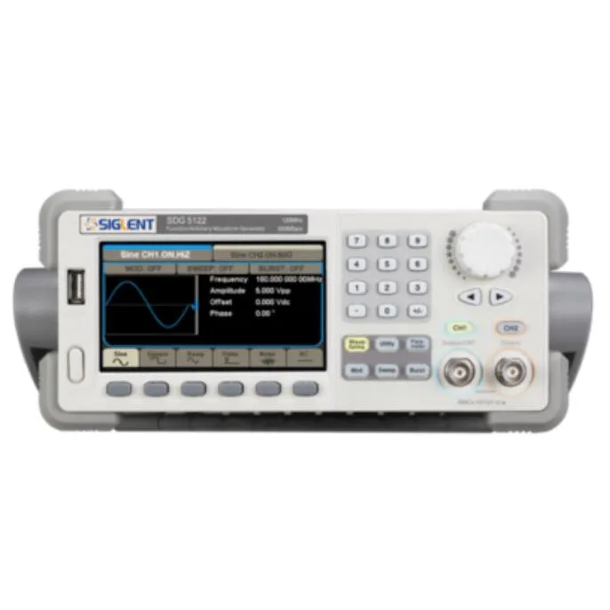Счетчик генератора сигналов Siglent SDG5122 2ch 120Mhz 500MSa/s 16K + 512K | Инструменты