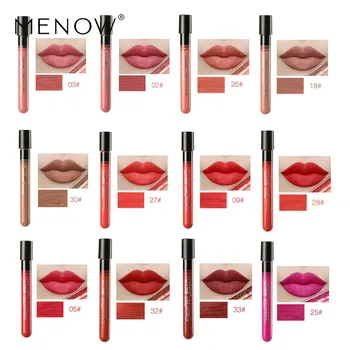 

12Pcs/Set Menow Matte Lipstick Set Long Lasting Lip Gloss Lips Cosmetic Waterproof Liquid Lipgloss 12 Colors Women Makeup