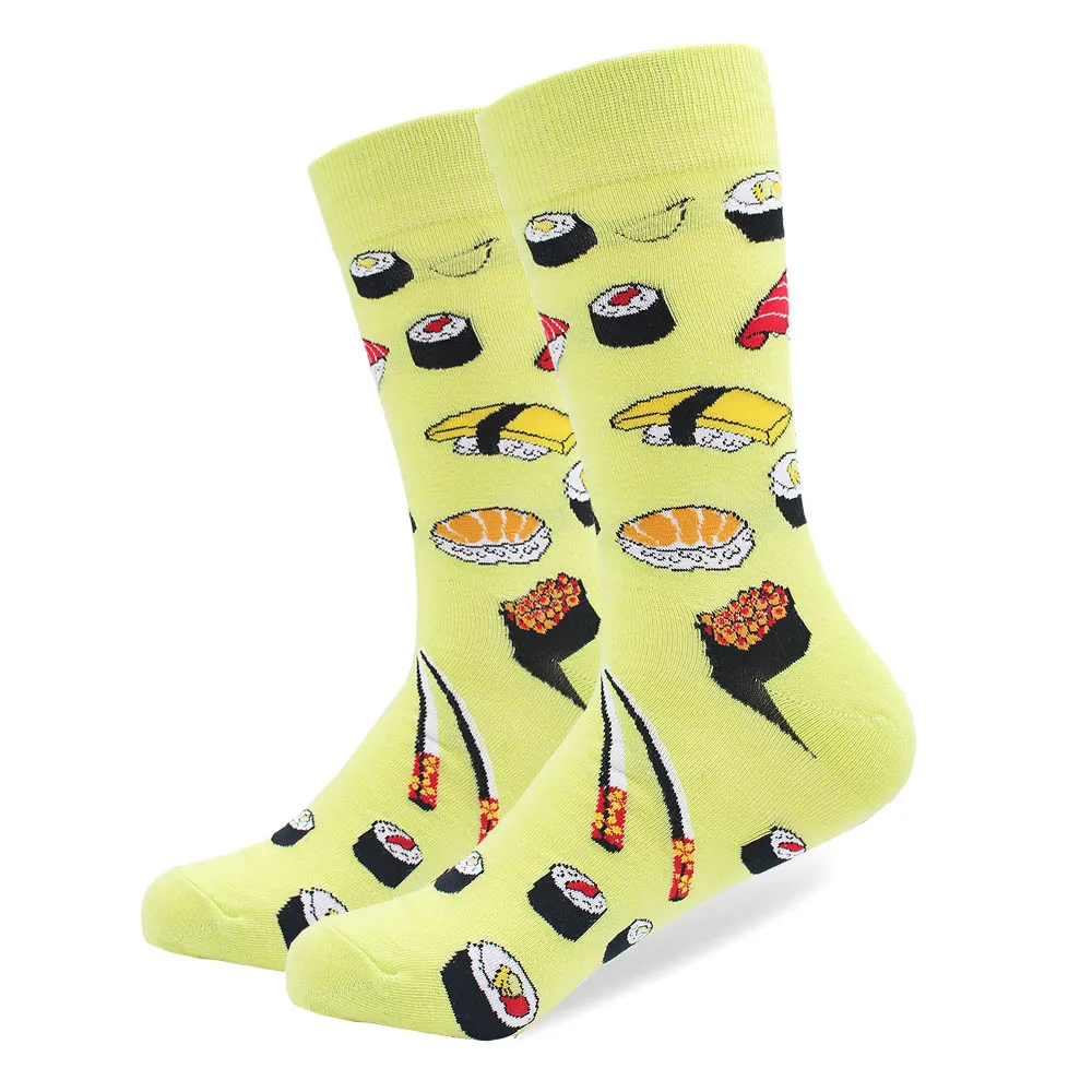 1-paire-chaussettes-homme-coton-couleur-Art-chaussettes-Multi-motif-Long-StreetWear-heureux-dr-le-Skateboard