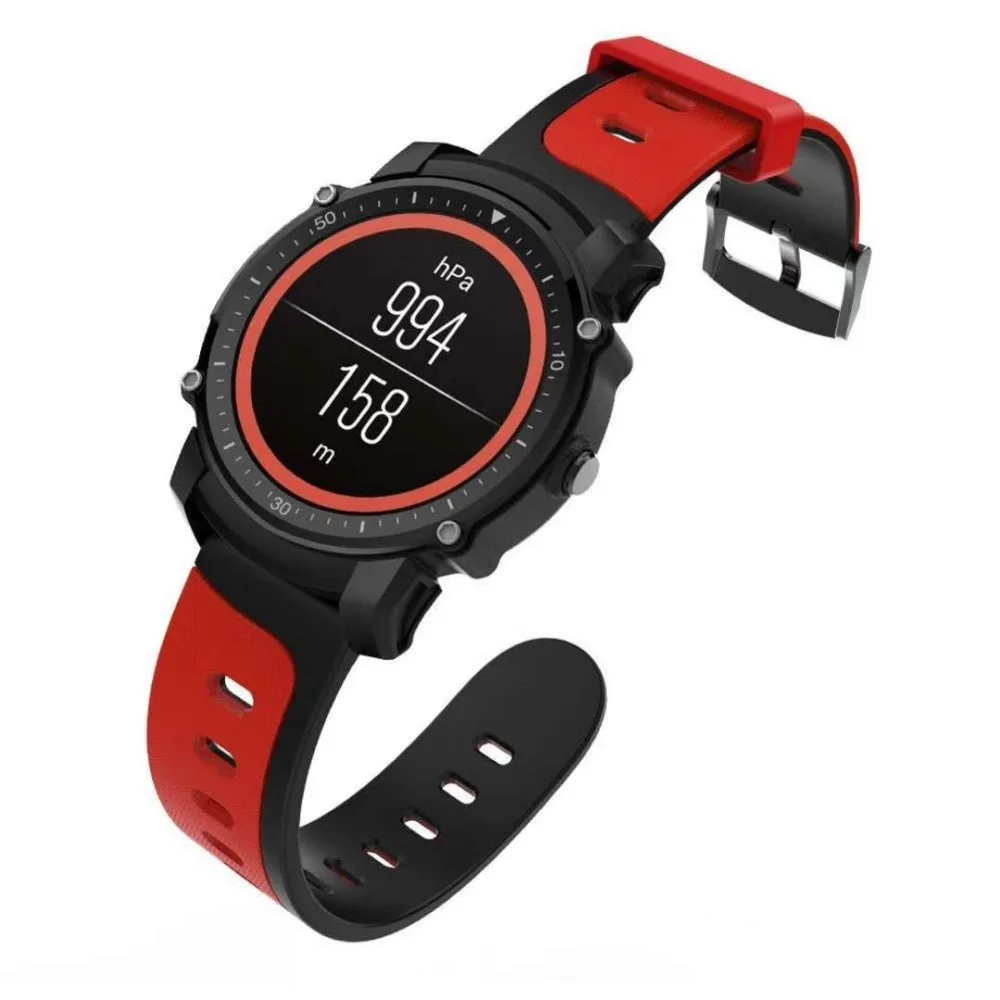 

Sports bluetooth Smart Watch Waterproof IP68 GPS Barometer Heart Rate Monitoring Compass For Climbing Riding Snorkeling Hike