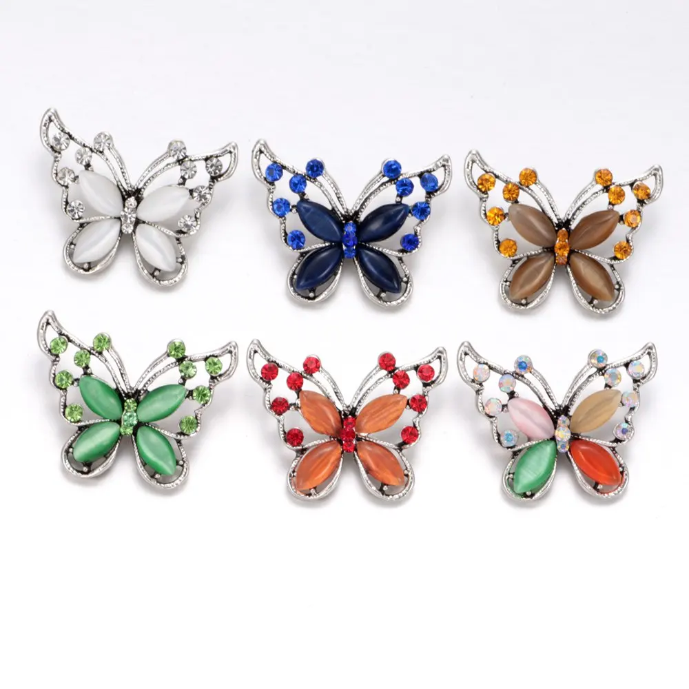 2017 New Arrivals 6pcs/lot Butterfly Pattern Buttons 18mm snap button Jewelry Faceted Snaps Fit Snaps Jewelry KZ0346
2017 New Arrivals 6pcs/lot Butterfly Pattern Buttons 18mm snap button Jewelry Faceted Snaps Fit Snaps Jewelry KZ0346