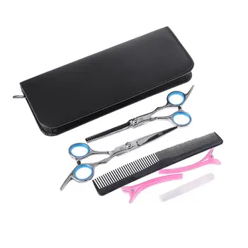 1 Set Professional Barber Hair Scissors Flat Scissors Thin Hair Cut Styling Tool Hairdressing Tool Set Beauty Salon Cutting Tool
1 Set Professional Barber Hair Scissors Flat Scissors Thin Hair Cut Styling Tool Hairdressing Tool Set Beauty Salon Cutting Tool