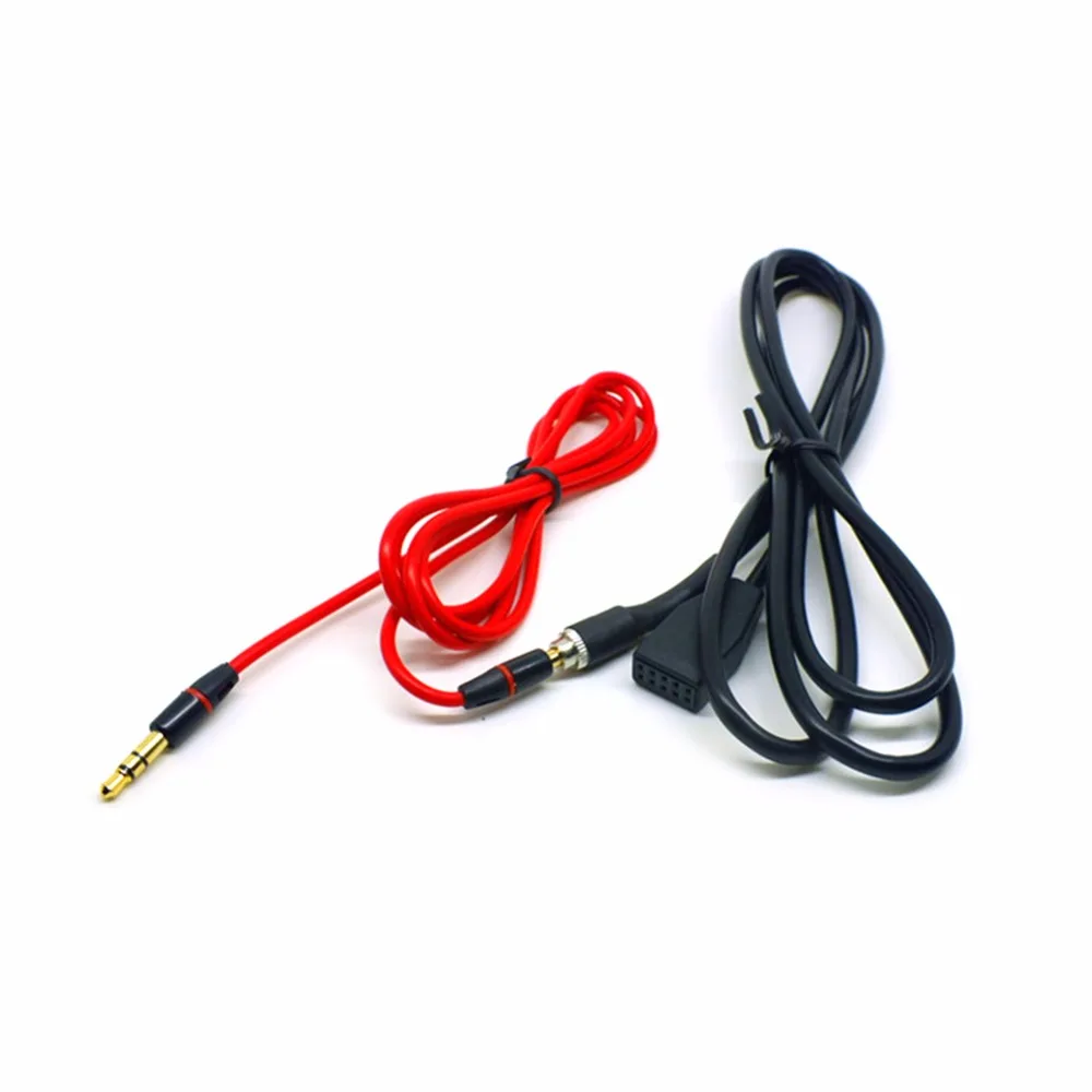 10 Pin 3.5mm Car Audio Cable MP3 CD AUX Input Cable for BMW E46 3 Series E39 E53 X5 Auto Audio Line Connector Interface Adapter
10 Pin 3.5mm Car Audio Cable MP3 CD AUX Input Cable for BMW E46 3 Series E39 E53 X5 Auto Audio Line Connector Interface Adapter