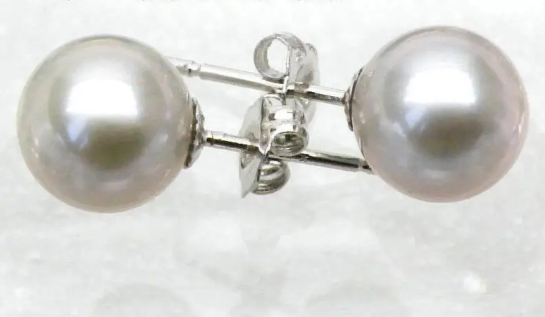 Free Shipping >>>> 18k white gold genuine 8.6mm AAA+++ perfect round gray south sea pearls earring
Free Shipping >>>> 18k white gold genuine 8.6mm AAA+++ perfect round gray south sea pearls earring