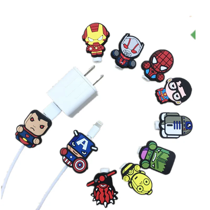 10pcs Cartoon USB Cable Protector Management Data Line Organizer Clip Protetor De Cabo Cable Winder For iPhone 5 6 6s 7 8 8x
10pcs Cartoon USB Cable Protector Management Data Line Organizer Clip Protetor De Cabo Cable Winder For iPhone 5 6 6s 7 8 8x