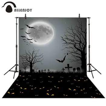 Allenjoy photophones for a photo Halloween night bright moon Dead tree bats Graveyard yellow eyes backdrops camera photocall
Allenjoy photophones for a photo Halloween night bright moon Dead tree bats Graveyard yellow eyes backdrops camera photocall