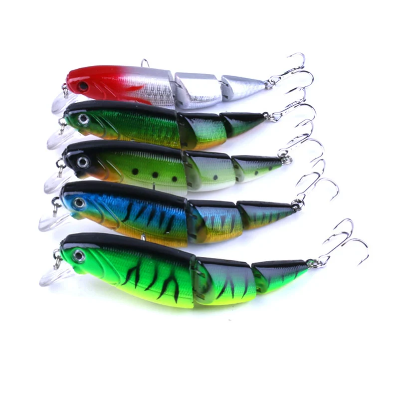 Sinking Wobblers Fishing Lure 3-sections Fishing Lures Minnow Swimbait Crankbait Hard bait isca artificial Leurre Peche 109mm15g
Sinking Wobblers Fishing Lure 3-sections Fishing Lures Minnow Swimbait Crankbait Hard bait isca artificial Leurre Peche 109mm15g