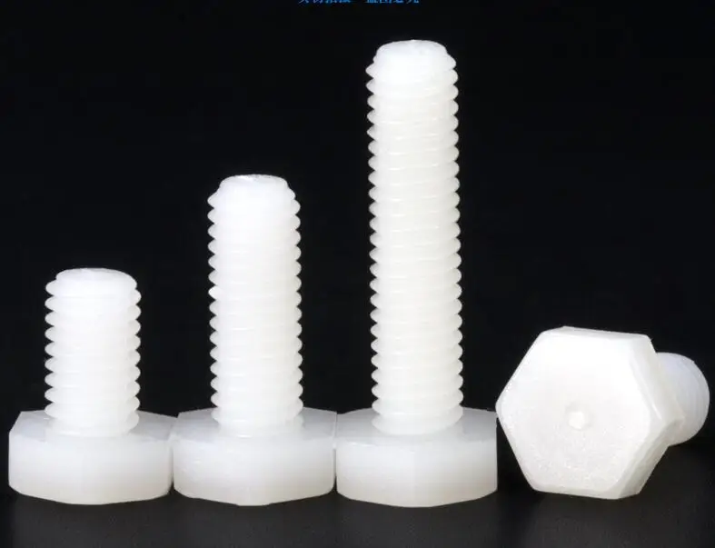 50PCS M8 10mm-100mm nylon outer hexagonal plastic bolt insulation plastic bolt length
50PCS M8 10mm-100mm nylon outer hexagonal plastic bolt insulation plastic bolt length