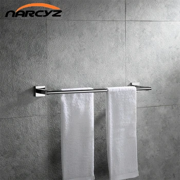 New Style 304 Stainless steel bathroom towel rack bathroom Chrome color double towel rack Wall mount Bathroom accessories 9171K
New Style 304 Stainless steel bathroom towel rack bathroom Chrome color double towel rack Wall mount Bathroom accessories 9171K