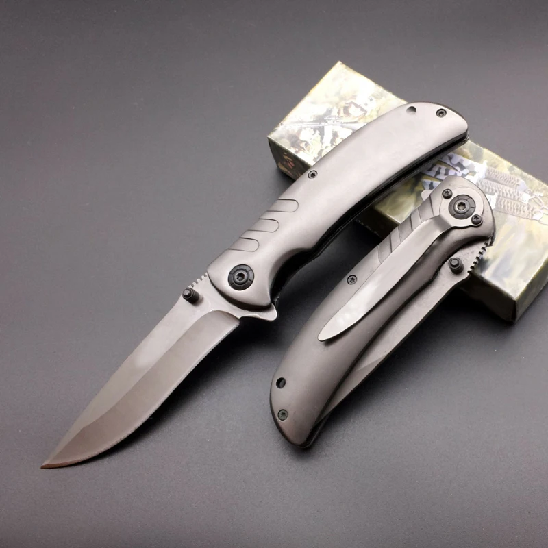 High Quality 5CR13MOV Blade Survival Knife Folding Knife Wood Stainless Handle Pocket Hunting Tactical Knives Camping Outdoor
High Quality 5CR13MOV Blade Survival Knife Folding Knife Wood Stainless Handle Pocket Hunting Tactical Knives Camping Outdoor