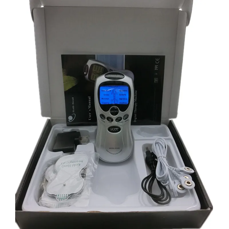 4 Ways Tens Massage Machine Electric Digital Therapy Massager Full Body Pain Relief Muscle Stimulator + 4 Electrode Pads Gift
4 Ways Tens Massage Machine Electric Digital Therapy Massager Full Body Pain Relief Muscle Stimulator + 4 Electrode Pads Gift