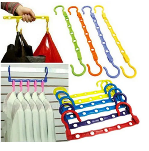 Hot sale 1 PC 5 Holes Wardrobe Hanger Storage Plastic Clothes Hanging Hook Multifunction Hanger Organizer Wardrobe Space Save
Hot sale 1 PC 5 Holes Wardrobe Hanger Storage Plastic Clothes Hanging Hook Multifunction Hanger Organizer Wardrobe Space Save